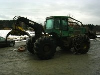 Réparation de machines forestières