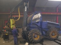Réparation de machines forestières