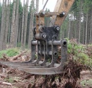 Hark voor boswerk
